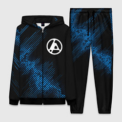 Женский 3D-костюм Linkin Park 2024 звуковая волна, цвет: 3D-черный