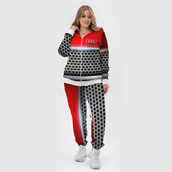 Женский 3D-костюм AUDI metal collection game, цвет: 3D-белый — фото 2