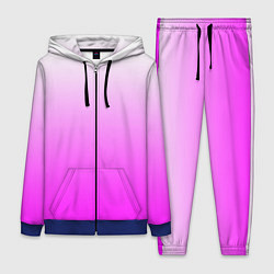 Женский 3D-костюм Gradient color pink, цвет: 3D-синий