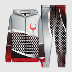 Женский 3D-костюм Quake metal steel, цвет: 3D-красный
