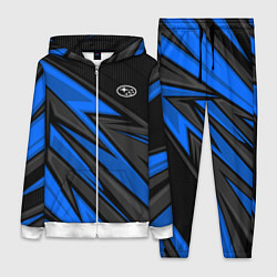 Женский костюм Субару - синяя спорт униформа