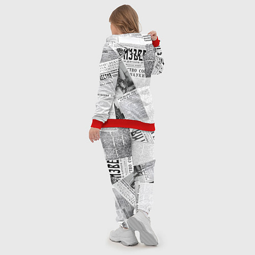 Женский костюм Izvestiya / 3D-Красный – фото 5