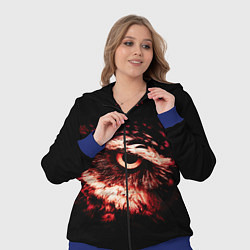 Женский 3D-костюм Совух, цвет: 3D-синий — фото 2