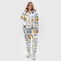 Женский 3D-костюм Скандинавский узор, цвет: 3D-меланж — фото 2