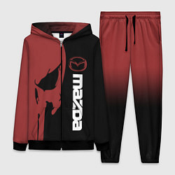 Женский костюм Mazda и череп