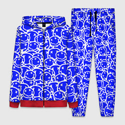 Женский костюм Nirvana logo blue