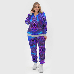 Женский 3D-костюм Абстракция оптическая, цвет: 3D-меланж — фото 2