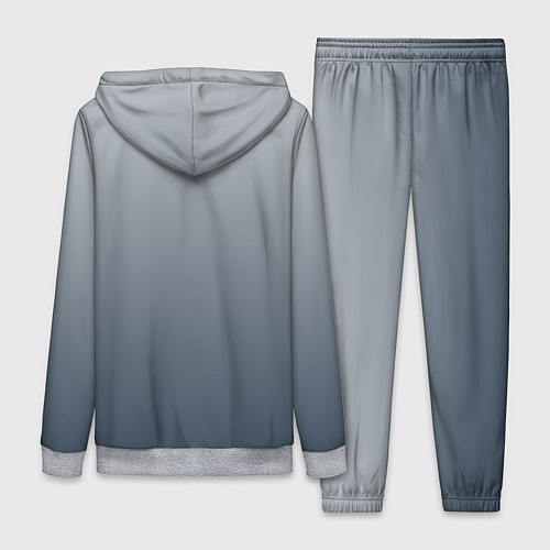 Женский костюм Градиент 50 оттенков серого / 3D-Меланж – фото 2