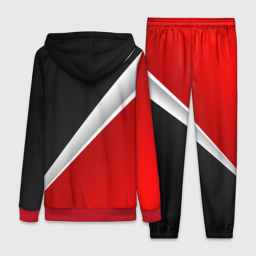 Женский костюм Mitsubishi - черный и красный / 3D-Красный – фото 2