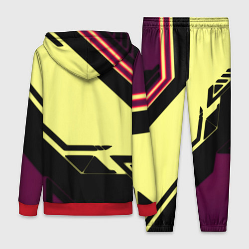 Женский костюм Linkin park geometry steel / 3D-Красный – фото 2