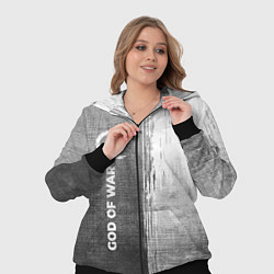 Женский 3D-костюм God of War - grey gradient по-вертикали, цвет: 3D-черный — фото 2