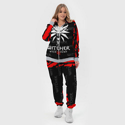 Женский 3D-костюм Ведьмак - волк, цвет: 3D-меланж — фото 2