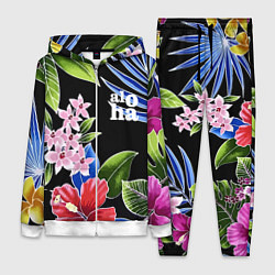 Женский костюм Tropical flowers - aloha