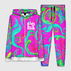 Женский костюм Abstract floral pattern - aloha