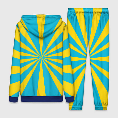 Женский костюм Военно-воздушные силы / 3D-Синий – фото 2