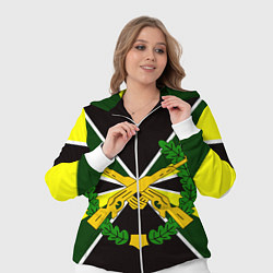 Женский 3D-костюм Мотострелковые войска: лавры, цвет: 3D-белый — фото 2