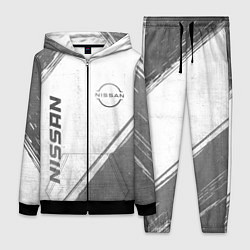 Женский костюм Nissan - white gradient вертикально