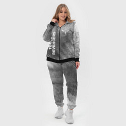 Женский 3D-костюм Tokyo Revengers - grey gradient вертикально, цвет: 3D-черный — фото 2