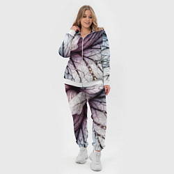 Женский 3D-костюм Раскрытый цветок, цвет: 3D-белый — фото 2