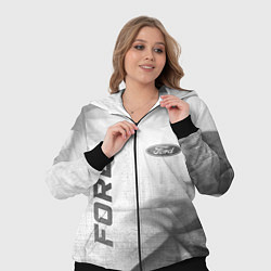 Женский 3D-костюм Ford - white gradient вертикально, цвет: 3D-черный — фото 2