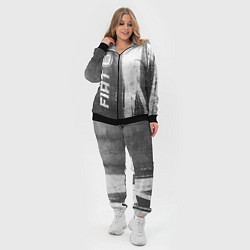 Женский 3D-костюм Fiat - grey gradient по-вертикали, цвет: 3D-черный — фото 2
