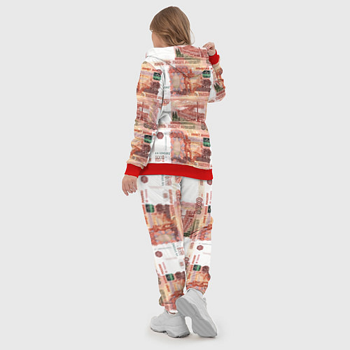 Женский костюм 5 000 рублей / 3D-Красный – фото 5