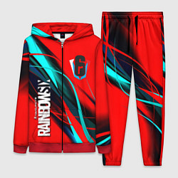 Женский костюм Rainbow six геометрия полосы