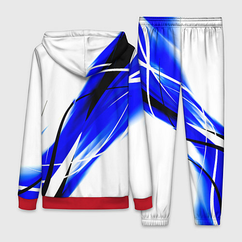 Женский костюм Monster energy линии абстракции / 3D-Красный – фото 2