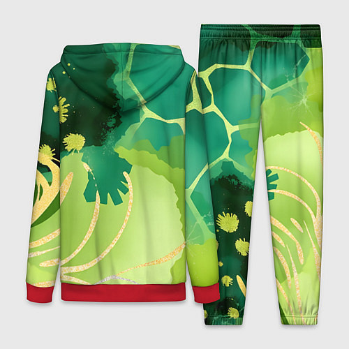 Женский костюм Вдохновленный природой / 3D-Красный – фото 2