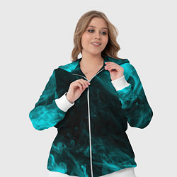 Женский 3D-костюм Neon smoke, цвет: 3D-белый — фото 2