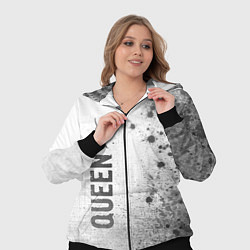 Женский 3D-костюм Queen - white gradient по-вертикали, цвет: 3D-черный — фото 2