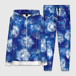 Женский костюм Летающие одуванчики - акварельный фон