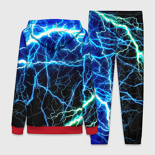 Женский костюм Monster energy electro / 3D-Красный – фото 2