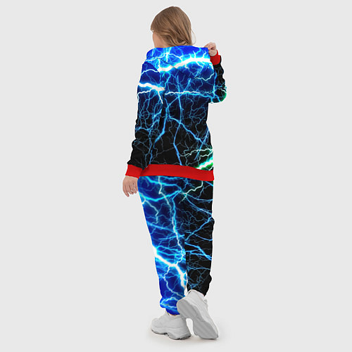Женский костюм Monster energy electro / 3D-Красный – фото 5