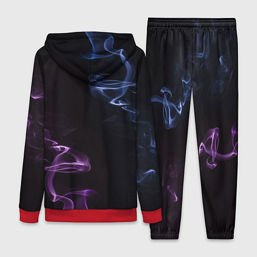 Женский костюм Color black blue pink / 3D-Красный – фото 2