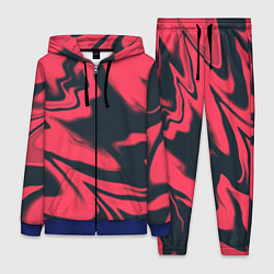 Женский костюм Color black red