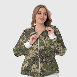 Женский 3D-костюм Камуфляж защитный пиксельный, цвет: 3D-белый — фото 2