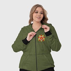 Женский 3D-костюм Орден отечественной войны 9 мая, цвет: 3D-черный — фото 2