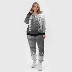 Женский 3D-костюм Bayern - grey gradient по-вертикали, цвет: 3D-черный — фото 2