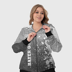 Женский 3D-костюм Bayer 04 - grey gradient по-вертикали, цвет: 3D-черный — фото 2