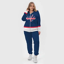 Женский 3D-костюм Washington Capitals hockey team, цвет: 3D-белый — фото 2