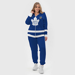 Женский 3D-костюм Торонто Мейпл Лифс хоккей, цвет: 3D-белый — фото 2