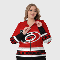 Женский 3D-костюм Каролина Харрикейнз хоккей, цвет: 3D-черный — фото 2