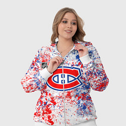 Женский 3D-костюм Montreal Canadiens NHL white, цвет: 3D-белый — фото 2