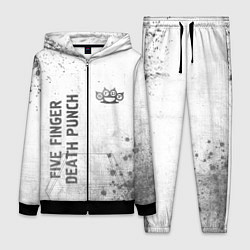 Женский 3D-костюм Five Finger Death Punch - white gradient вертикаль, цвет: 3D-черный