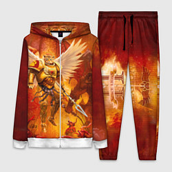 Женский 3D-костюм Кот примарх, цвет: 3D-белый