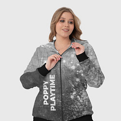 Женский 3D-костюм Poppy Playtime - grey gradient по-вертикали, цвет: 3D-черный — фото 2