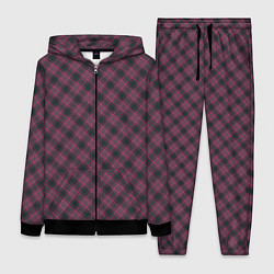 Женский 3D-костюм Tartan, цвет: 3D-черный