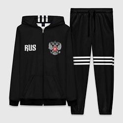 Женский костюм Россия три полоски