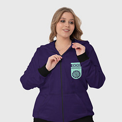 Женский 3D-костюм ФК Уфа - форма с текстурой, цвет: 3D-черный — фото 2